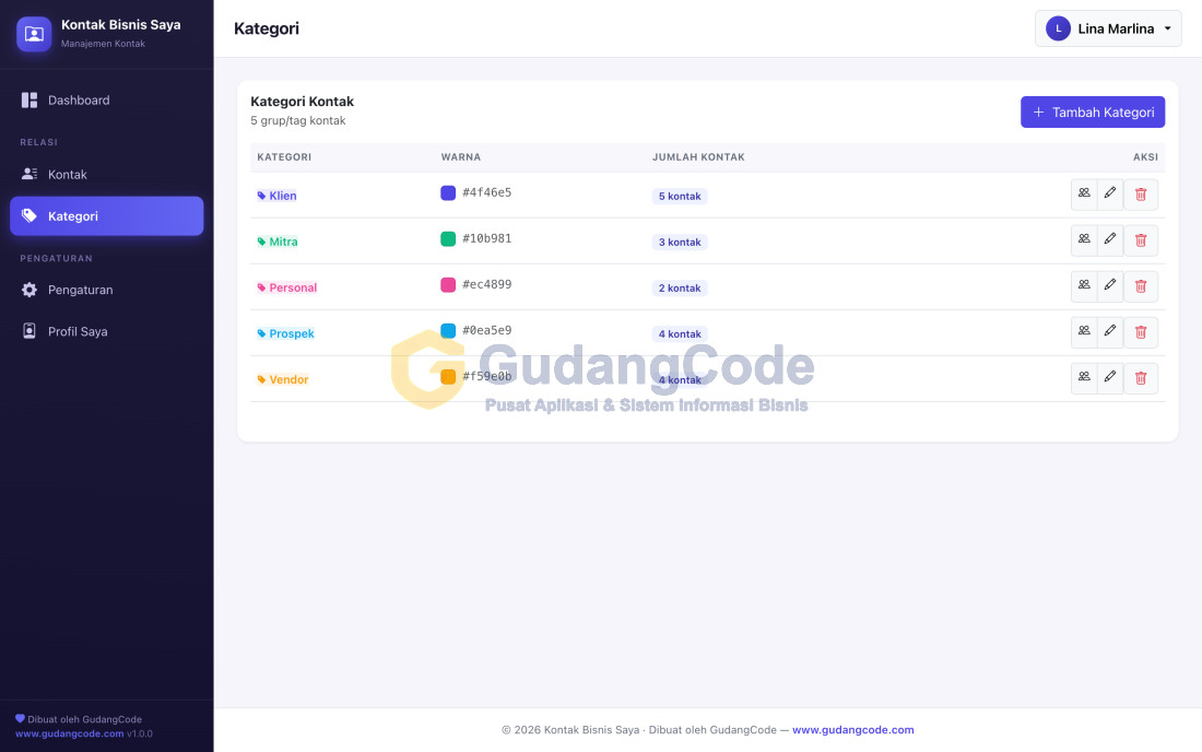 Contact Manager (Mini CRM) App