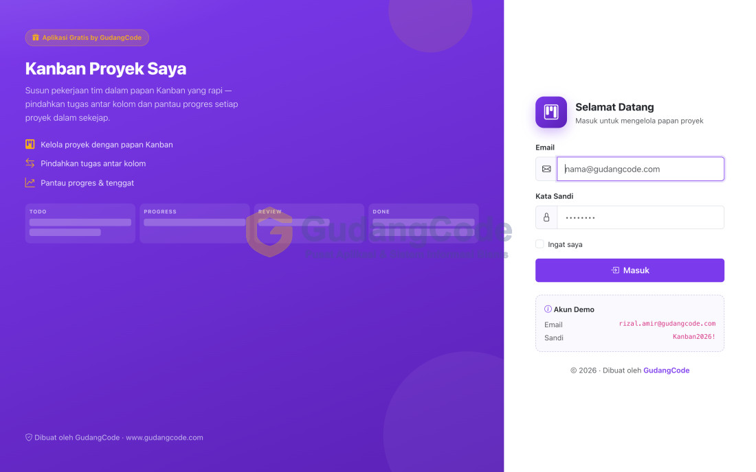 Aplikasi Kanban Proyek - Aplikasi Kanban Proyek — Screenshot 4