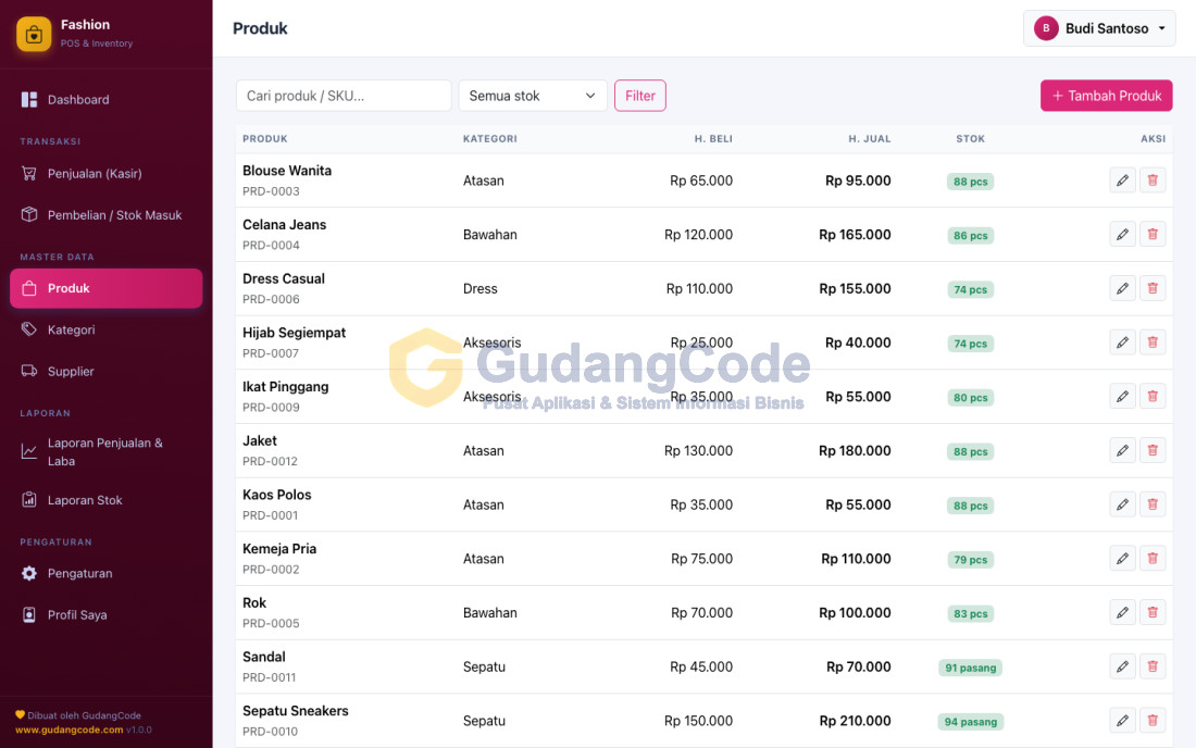 Aplikasi POS Toko Fashion & Butik - Aplikasi POS Toko Fashion & Butik — Screenshot 2