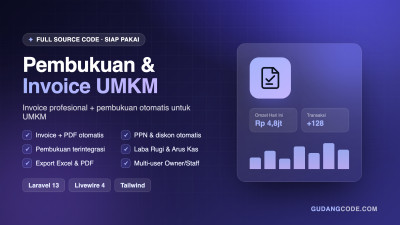 Aplikasi Pembukuan & Invoice UMKM