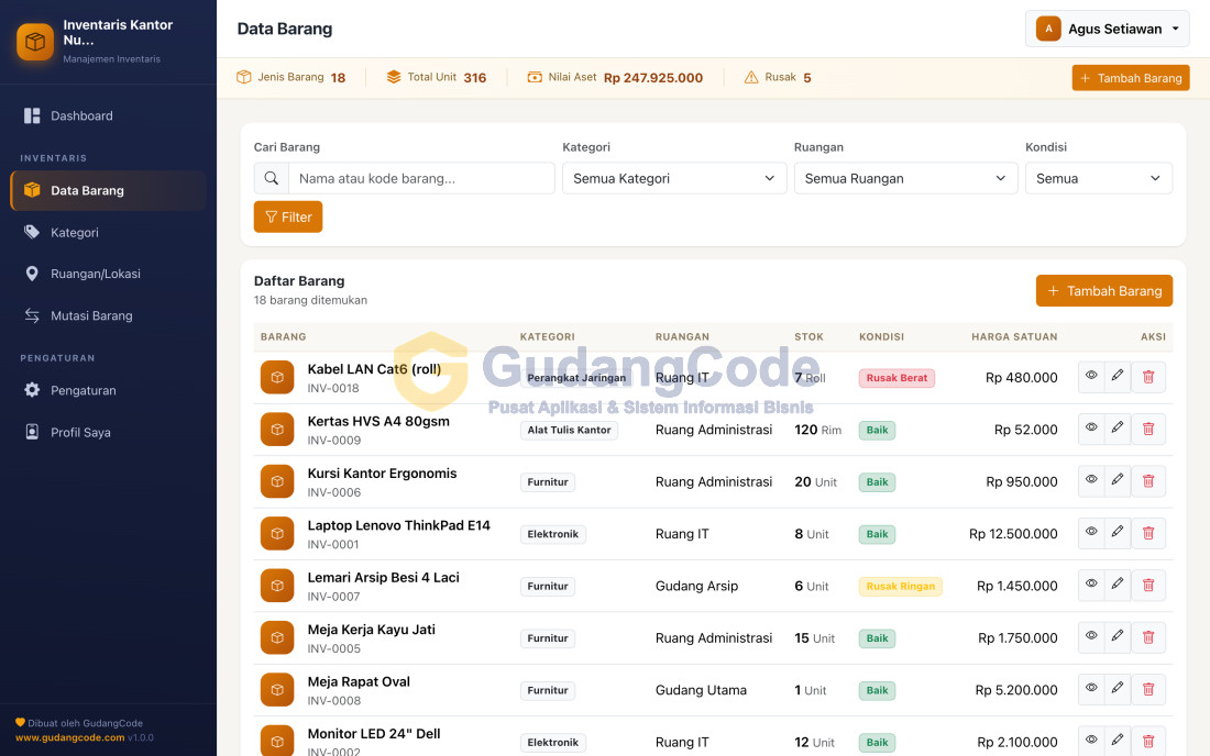 Inventory Management App
