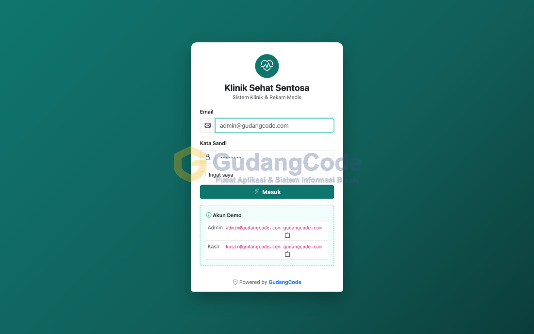 Clinic & Medical Record App