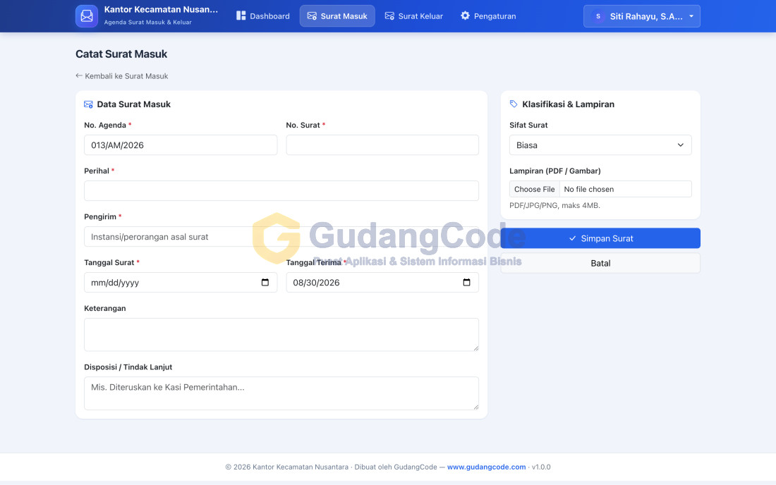 Mail Agenda App